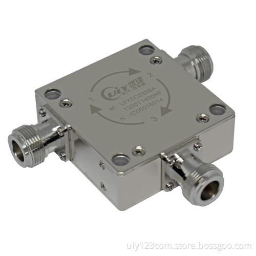 L Band Circulator 1200 to 1400MHz RF Coaxial Circulator with Low Insertion loss